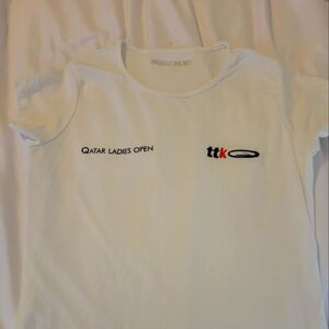 Women's athletic Tennis Shirt Sz M